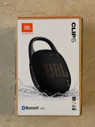 Altavoz JBL CLIP 5 Negro Bluetooth