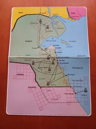 Juego de mesa La Crisis del Golfo Falomir