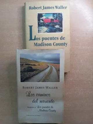 Dos libros de Robert James Waller