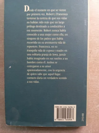 Dos libros de Robert James Waller