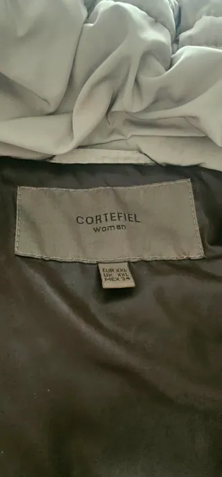 Cortefiel Abrigo Impermeable Beige Talla XXL