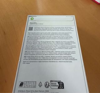 iPhone 16 Pro 128GB NEGRO sin estrenar