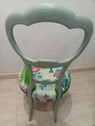 2 sillas antiguas restauradas estilo Luis XV