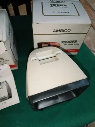 2 Visores Diapositivas Ambico Vintage