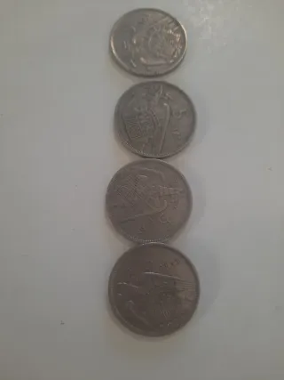 Monedas franco 5 pessetas