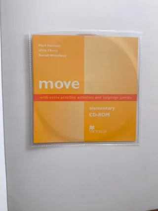 Libros de inglés MOVE: Elementary e Intermediate.