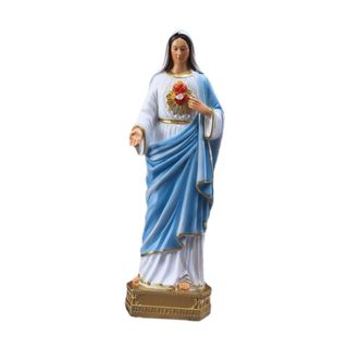 21 CM VIRGEN MARÍA FIGURA RELIGIOSA DE RESINA