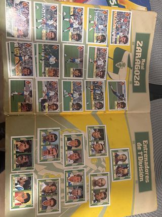 Álbum Liga 84/85 - Faltan 25 Cromos