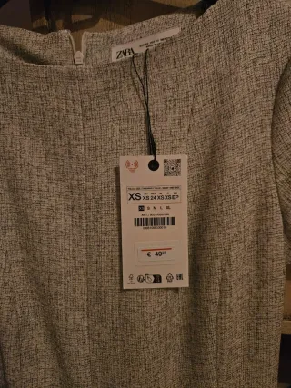 Vestido Zara talla xs