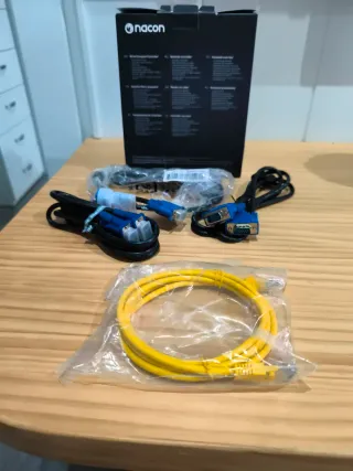 Controller Nacon PS4 Rosso + Accessori