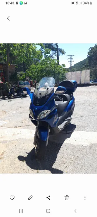 Piaggio x9 125cc evolución