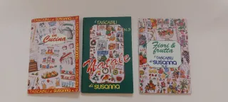 3 Libretti Punto Croce Susanna