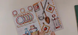 3 Libretti Punto Croce Susanna