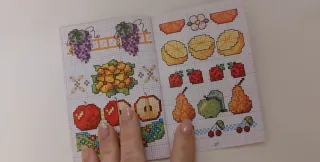 3 Libretti Punto Croce Susanna