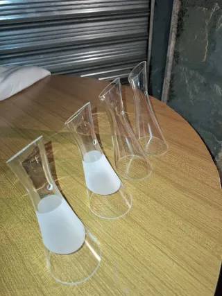 Paralume in cristallo trasparente 15€ a pezzo