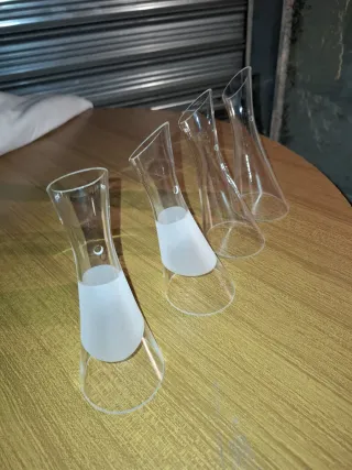 Paralume in cristallo trasparente 15€ a pezzo