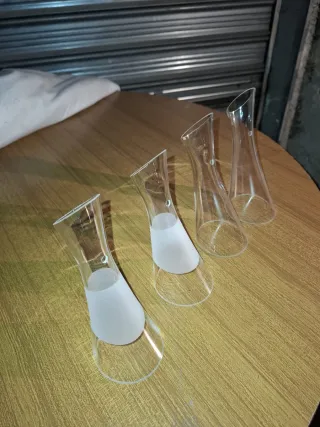 Paralume in cristallo trasparente 15€ a pezzo