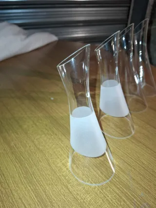 Paralume in cristallo trasparente 15€ a pezzo