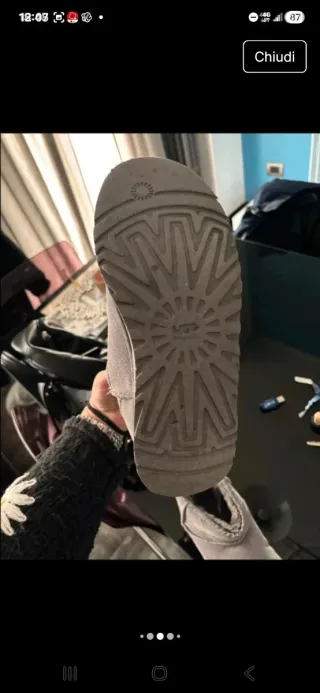 Stivaletti UGG donna grigi tg 40