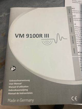 CAMILLA DE MASAJE VM 9100 III 3 HHP