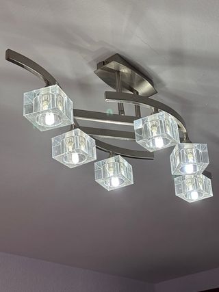 Juego lamparas dormitorio