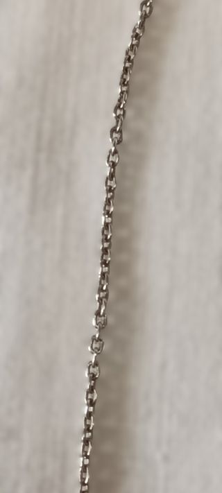 Collanina con ciondolo a cuore in argento 925