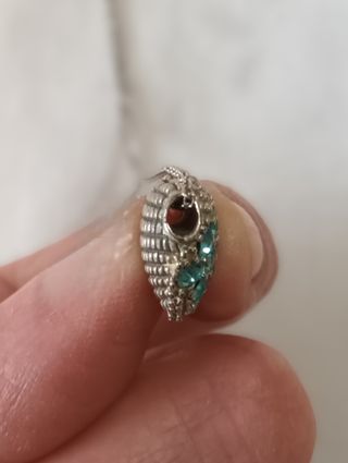 Collanina con ciondolo a cuore in argento 925