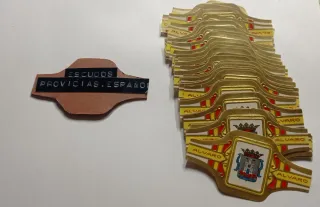 Colección vitolas Escudos de provincias