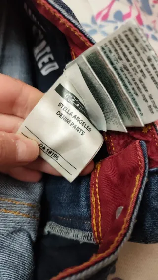 Pantalón moto vaquero elástico mujer alpinestars M