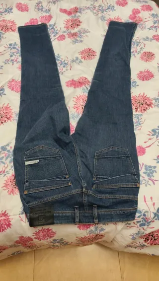 Pantalón moto vaquero elástico mujer alpinestars M