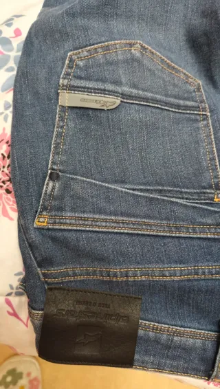 Pantalón moto vaquero elástico mujer alpinestars M