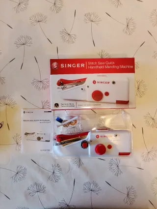 Máquina de coser Singer portátil