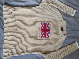 Jersey Pepe Jeans Union Jack Beige