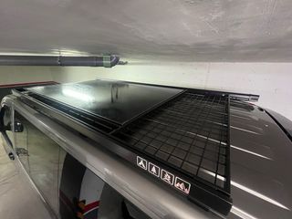 Baca para volkswagen con toldo y placa integrados