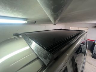 Baca para volkswagen con toldo y placa integrados