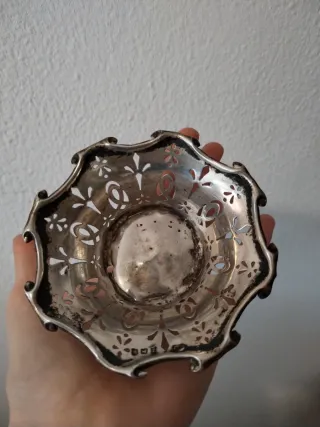 Joyero plata inglesa Birminghan 925.