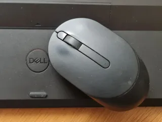 Teclado y ratón inalámbrico Dell negro