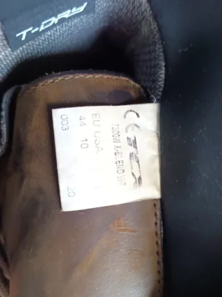 Botas de moto TCX número 44