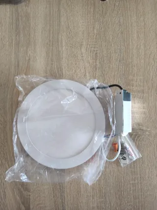 Panel 4 focos luces led