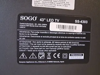 Televisor LED Sogo 43