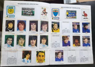 Álbum cromos fútbol LOS ASES del Mundial 82.