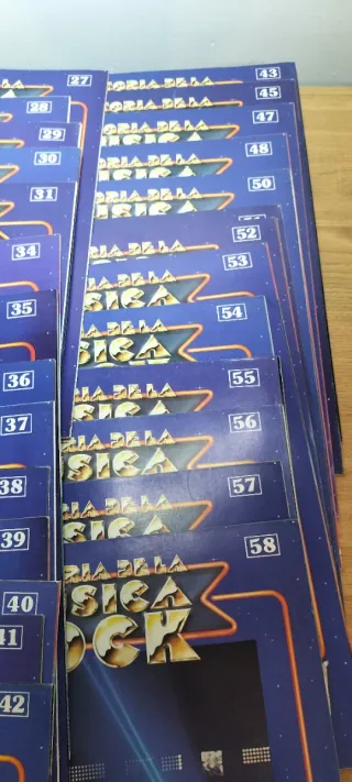 Historia de la música rock. 50 fascículos.