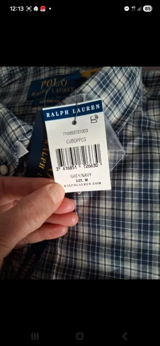 Camicia a quadri Polo Ralph Lauren Uomo M