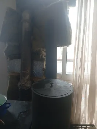 Se vende estufa de pellets o hueso