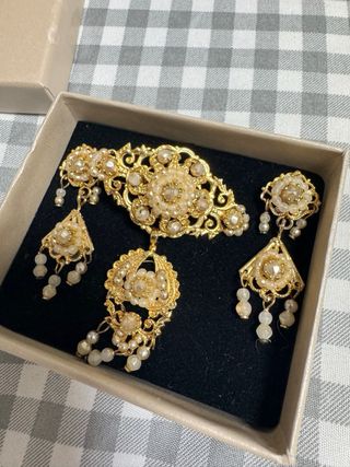 Aderezo dorado niña fallera Surval