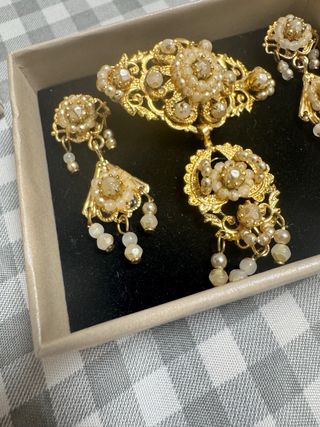 Aderezo dorado niña fallera Surval