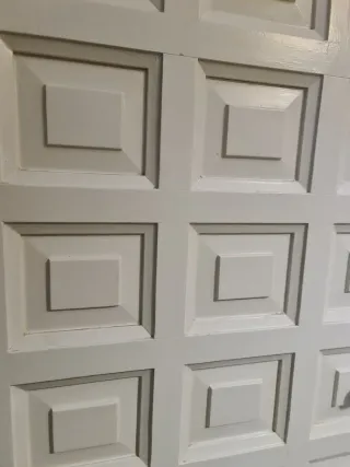 Puerta antigua cuarterones pomo original