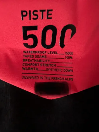 Conjunto Chaqueta y pantalón de esquí. Wedze.