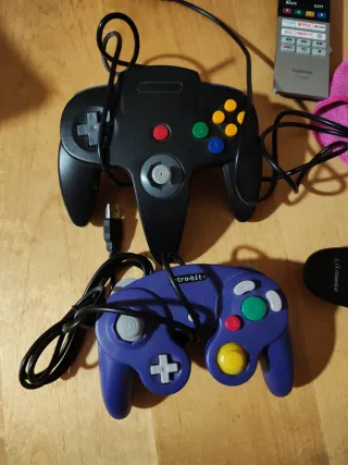 Pack Mandos USB Gamecube N64 Retro-Bit