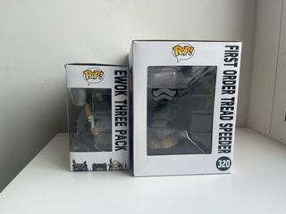 Funko Pop Star Wars Teebo, Chief Chirpa & Logray